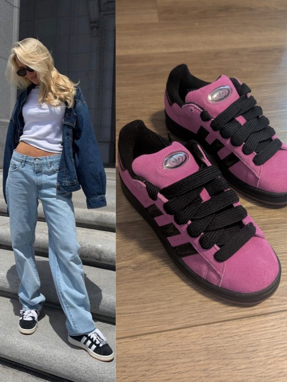 Adidas | Campus 00s W In Semi Lucid Fuchsia Core Black